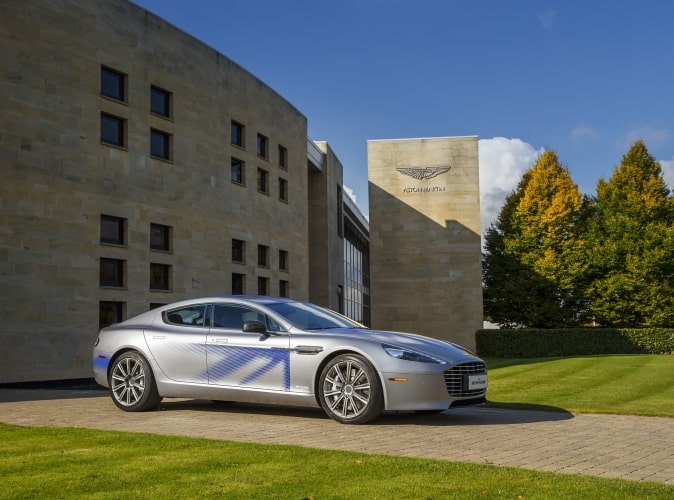 Aston Martin's RapidE concept 