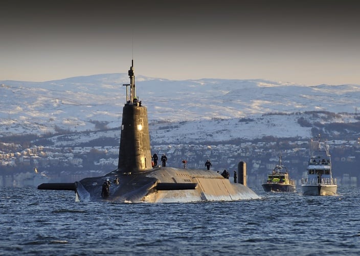 Vanguard submarine trident
