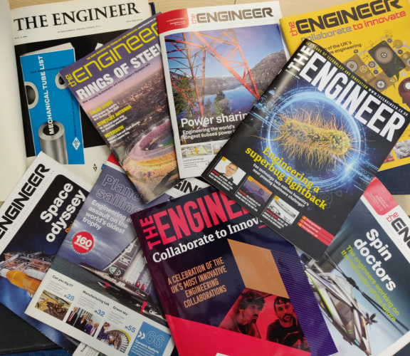 The Engineer print relaunch