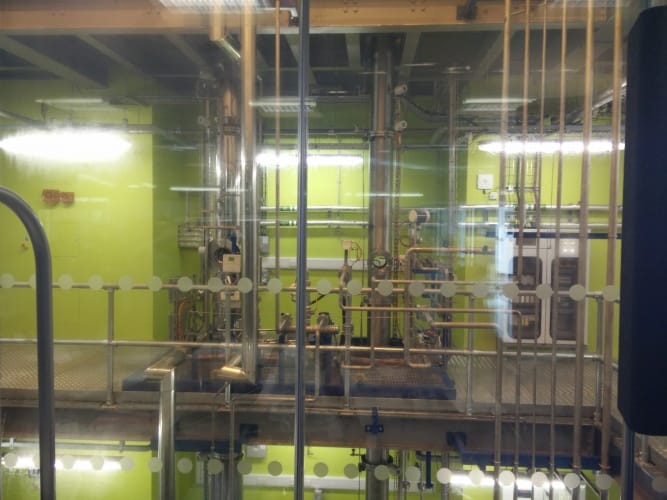 Imperial's working carbon capture test plant 