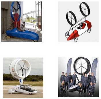 Top Left: The Baltic Thunder from CE-Wind Kiel University. Top Right: Bristol University’s entry. Bottom Left: Spirit of Amsterdam from Hogeschool van Amsterdam. Bottom right: Team Anemo from Inholland Delft.