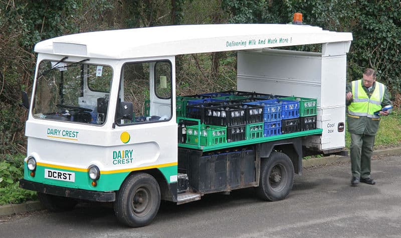 Electric milk floats can last for decades (Credit: Brian Snelson)