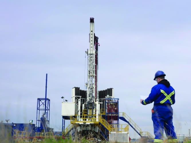 Cuadrilla fracking operation in Lancashire
