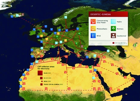 Gridlines: Desertec is investing in solar and wind power production