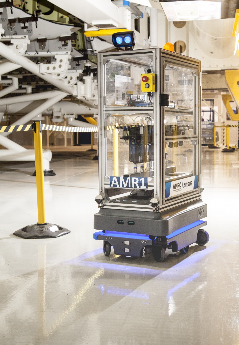 autonomous shop-floor robots