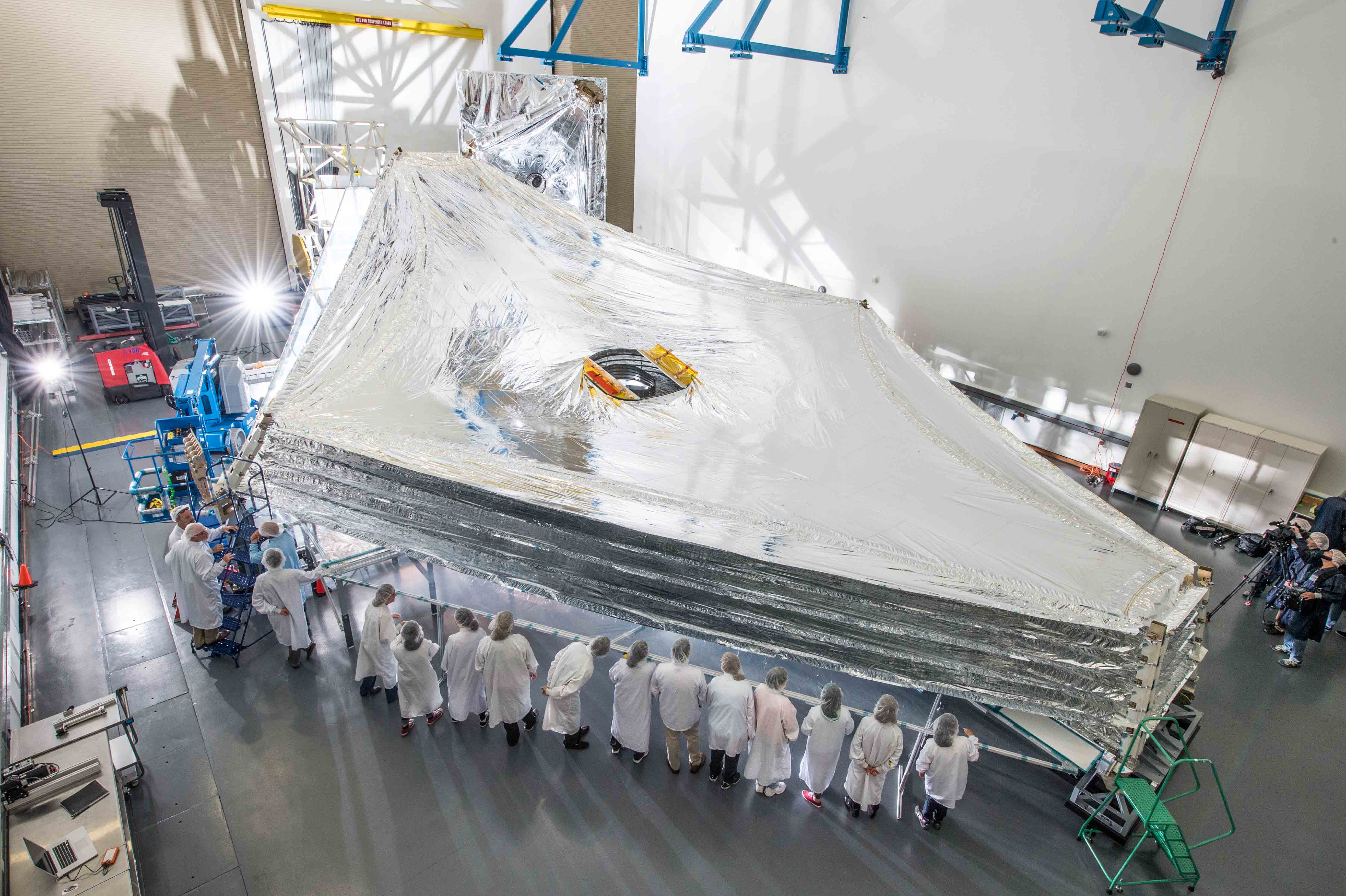 JWST sunshield