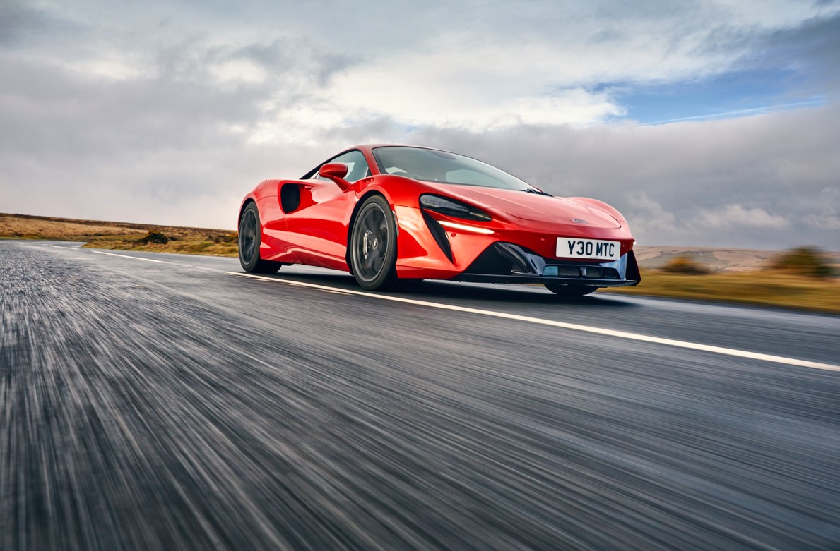 The Engineer On the road with the Artura Mclaren s new hybrid