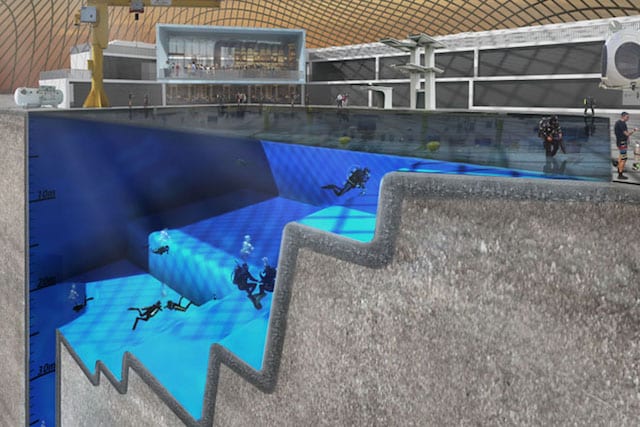 Artist's impression of how the pool could look
