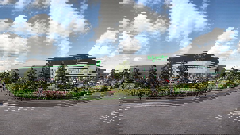 Schneider Electric is building a new £42m manufacturing facility in Scarborough, North Yorkshire, set to open in early 2025