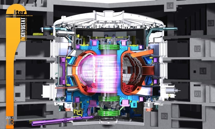 The Iter tokamak will be the world's largest fusion reactor