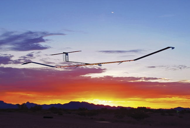 The long-running Zephyr solar aircraft project broke the UAV endurance record in 2014
