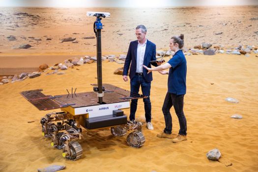 Peter Kyle, secretary of state for science, innovation and technology,  visits Airbus