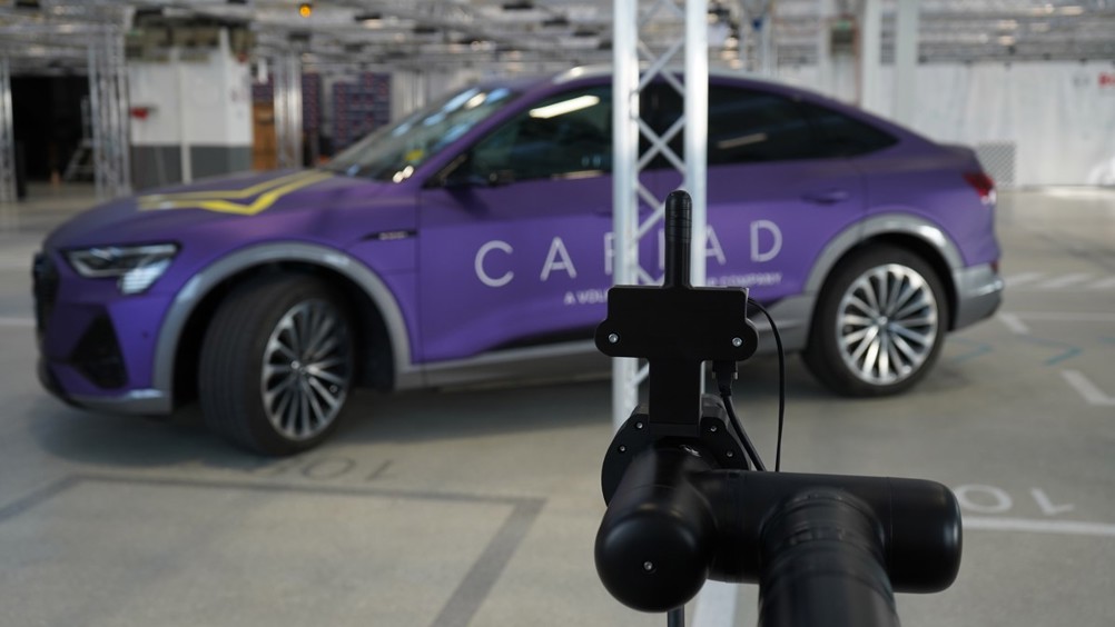 The driverless parking & charging system is being trialled at garages operated by Bosch and Cariad