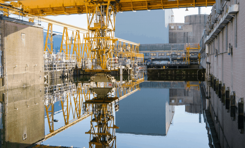 Pile Fuel Storage Pond at Sellafield (© Sellafield Ltd)