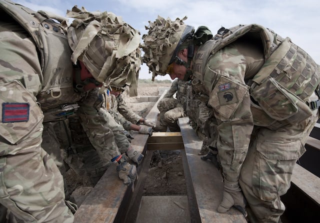 There's no such thing as a 'typical day' as an engineer in the Army