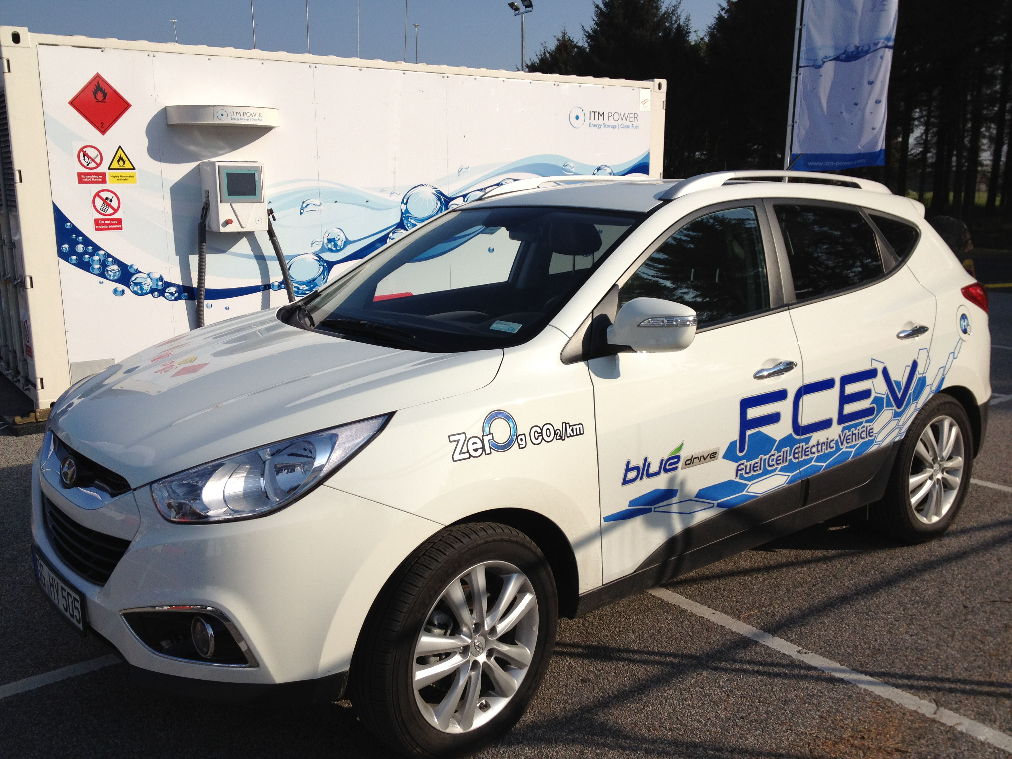 Hyundai fuel cell vehicle