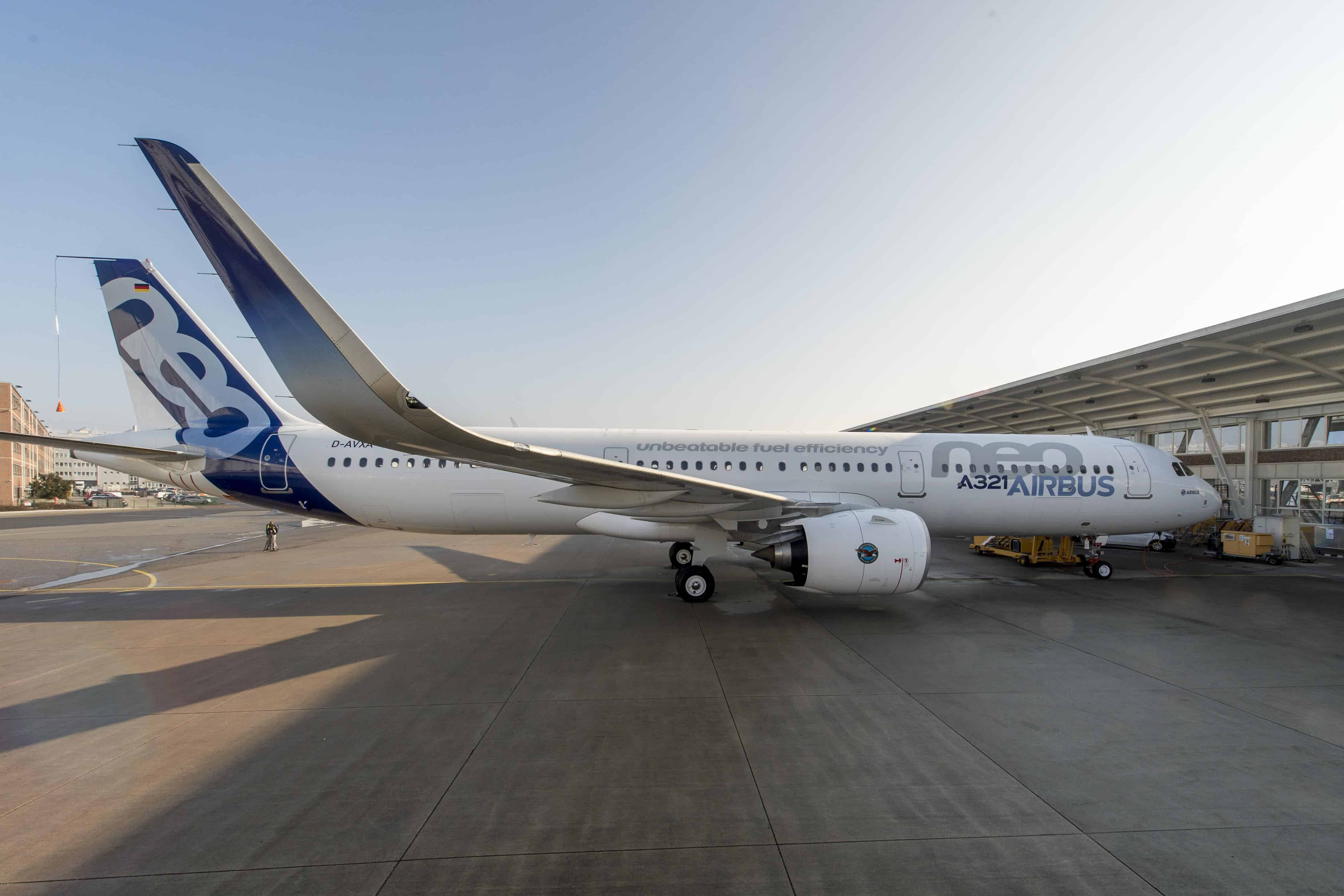 The A320 neo is 20 per cent more efficient than current A320s