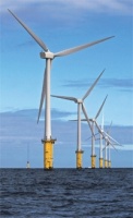 North Hoyle was the UK's first large-scale offshore wind farm