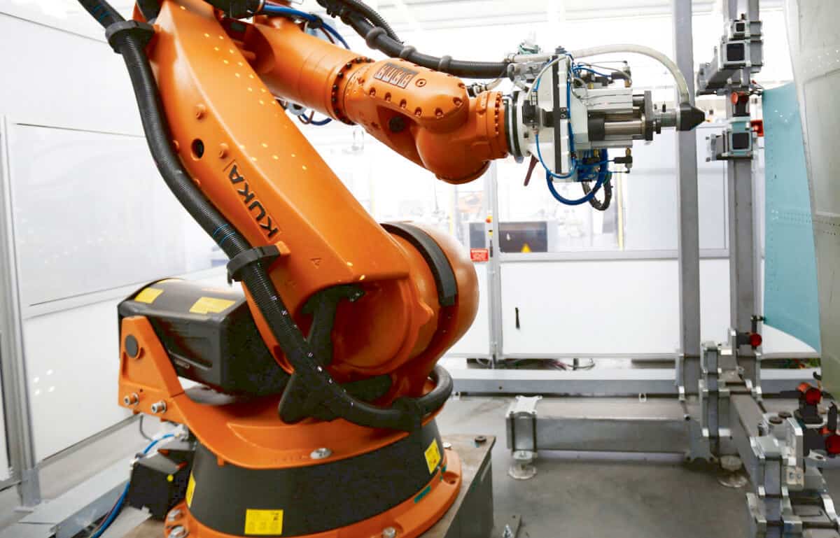 The robotic countersinking machine developed at AMRC in Sheffield