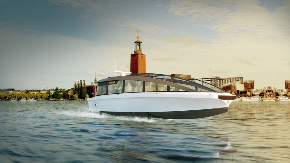 Candela's P-30 foiling passenger ferry (Credit: Candela)