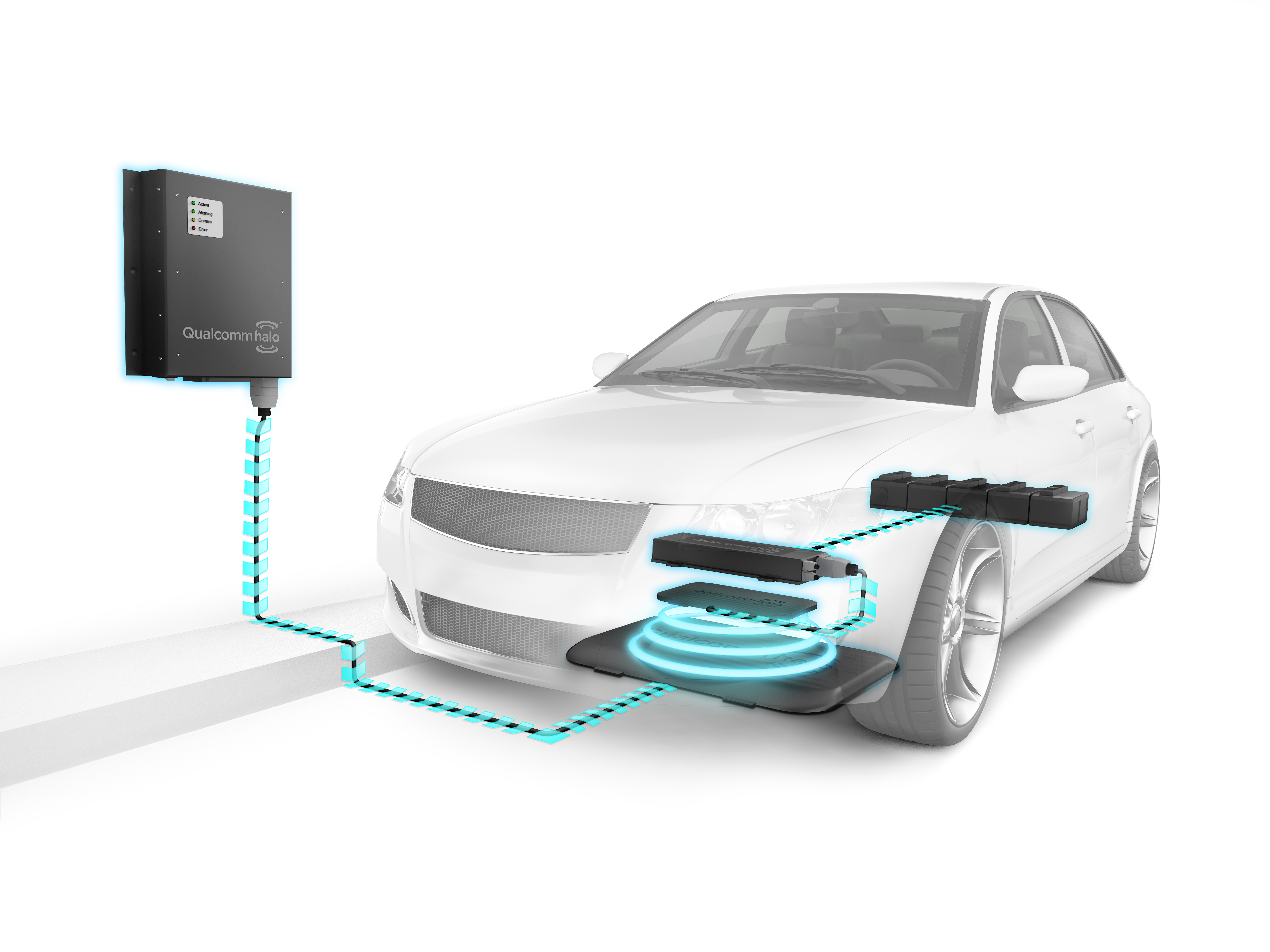 Wireless inductive technology works by creating an electro-magnetic field around the charging pad