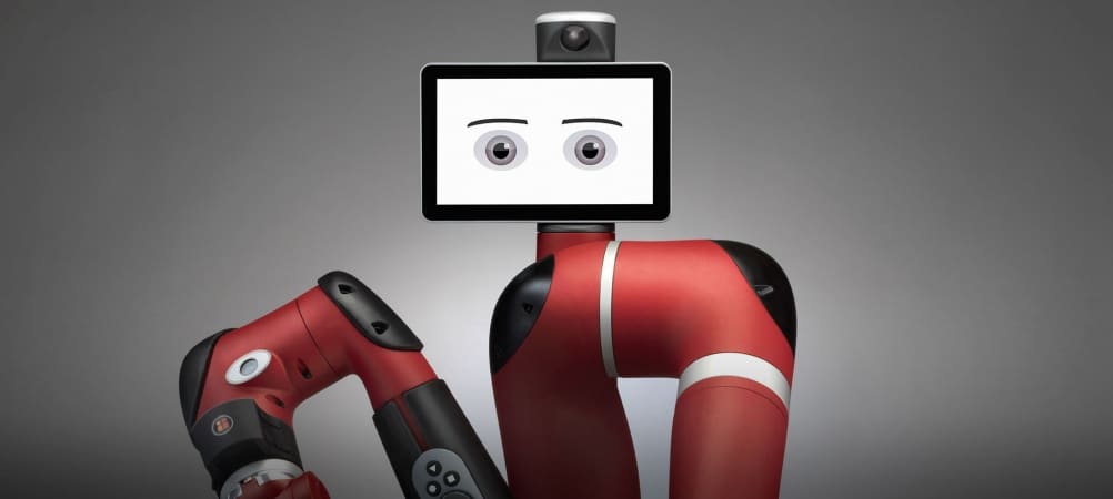 Rethink's Sawyer robot (Credit: Rethink Robotics)