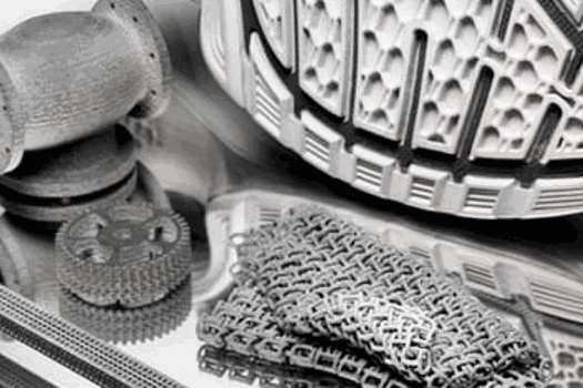  Components produced using high-speed sintering, a technique invented by Hopkinson
