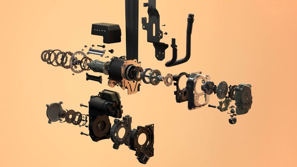 New multi-adaptive safety belt - exploded view