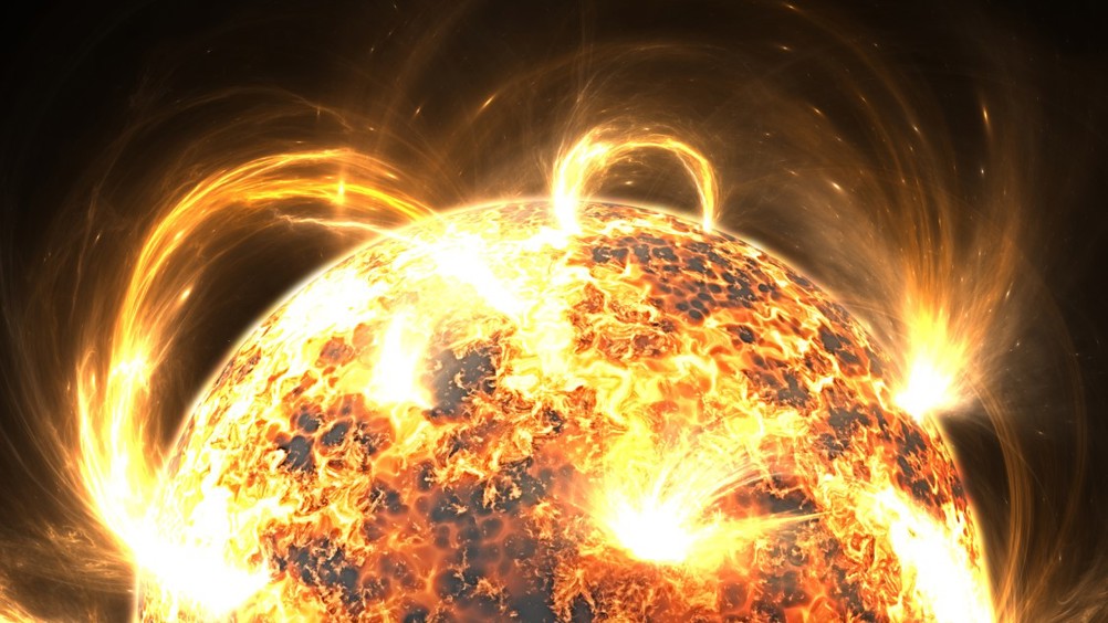When the charged particles from a coronal mass ejection hit the Earth’s atmosphere, they cause a geomagnetic storm that can disrupt radio transmissions and damage power lines