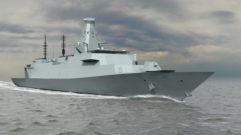 MOD UNVEILS ROYAL NAVY'S FUTURE WARSHIPS