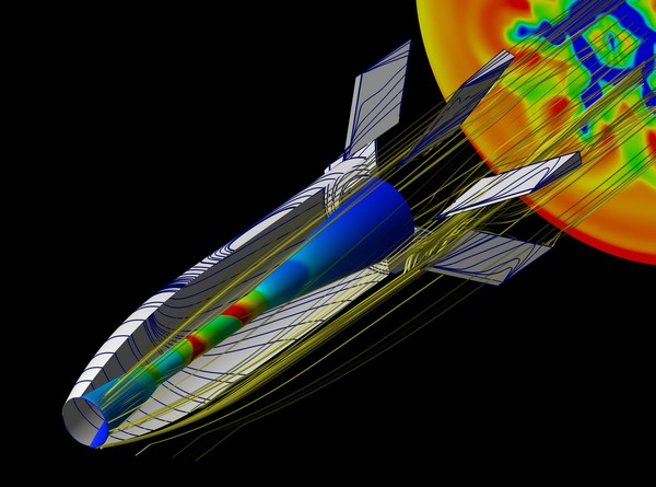 Computation Fluid Dynamic (CFD) modeling of SCRAMSPACE I