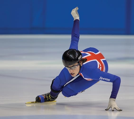 GB speed skater