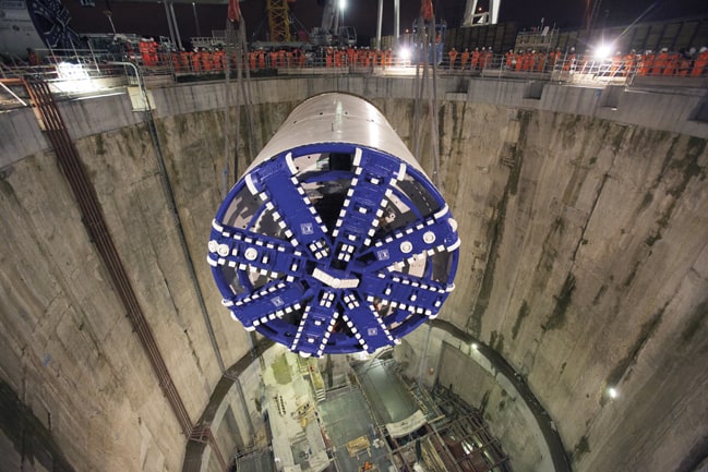 When work on Crossrail 2 gets underway the assumption is that tunnels will be drilled to the same 6.2m diameter as Crossrail 1