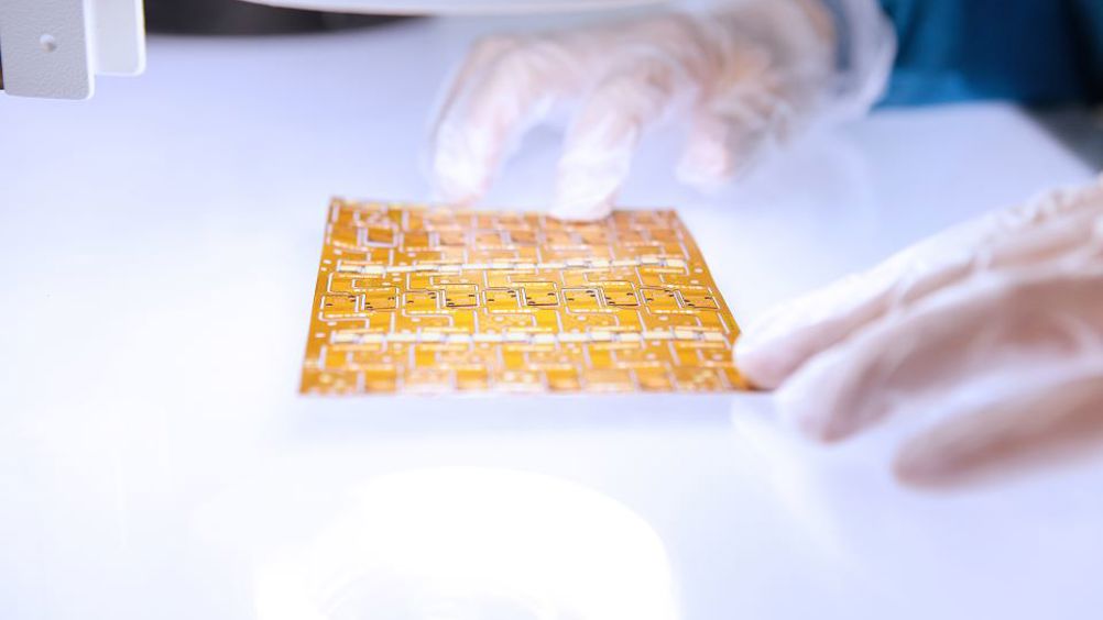 Liquid metal wiring shows promise for flexible electronics