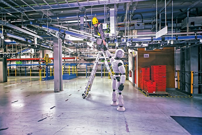 Ocado warehouse