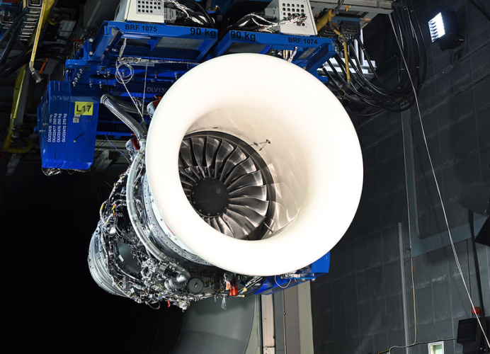 business jet engine