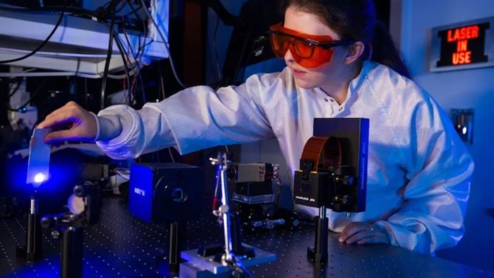 Elizabeth Blackert, a Rice University doctoral alumna who is the first author on the study published in Advanced Intelligent Systems
