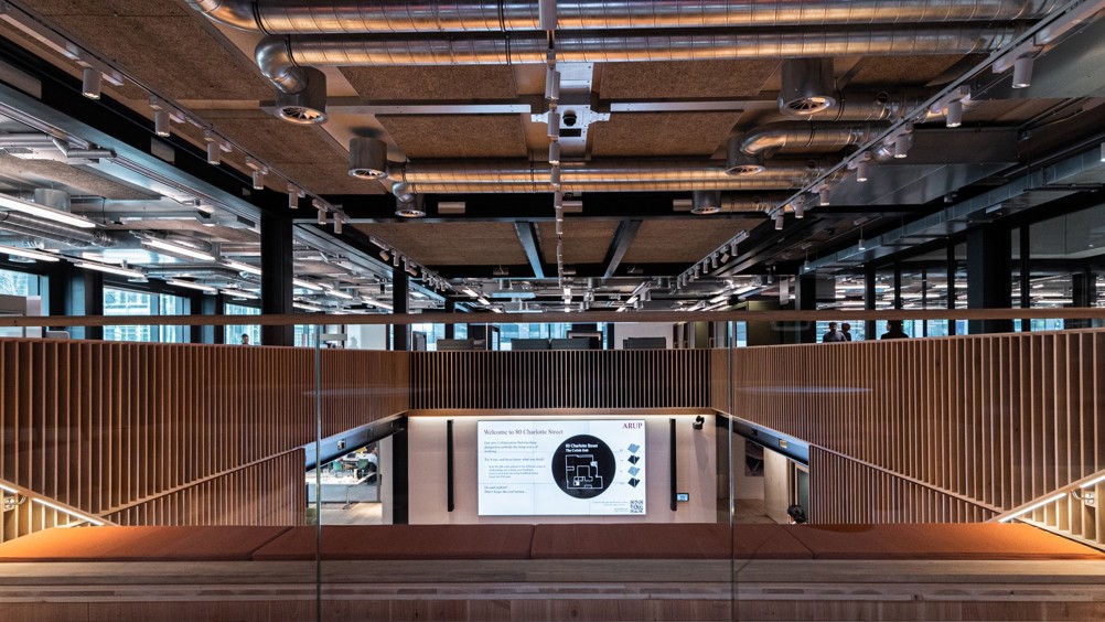 80 Charlotte Street in London, Arup's all-electric office building