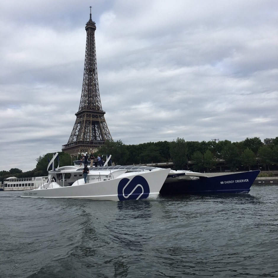 Solar Powered Catamaran