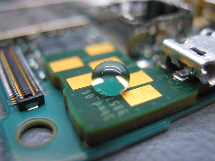 coating on electronics