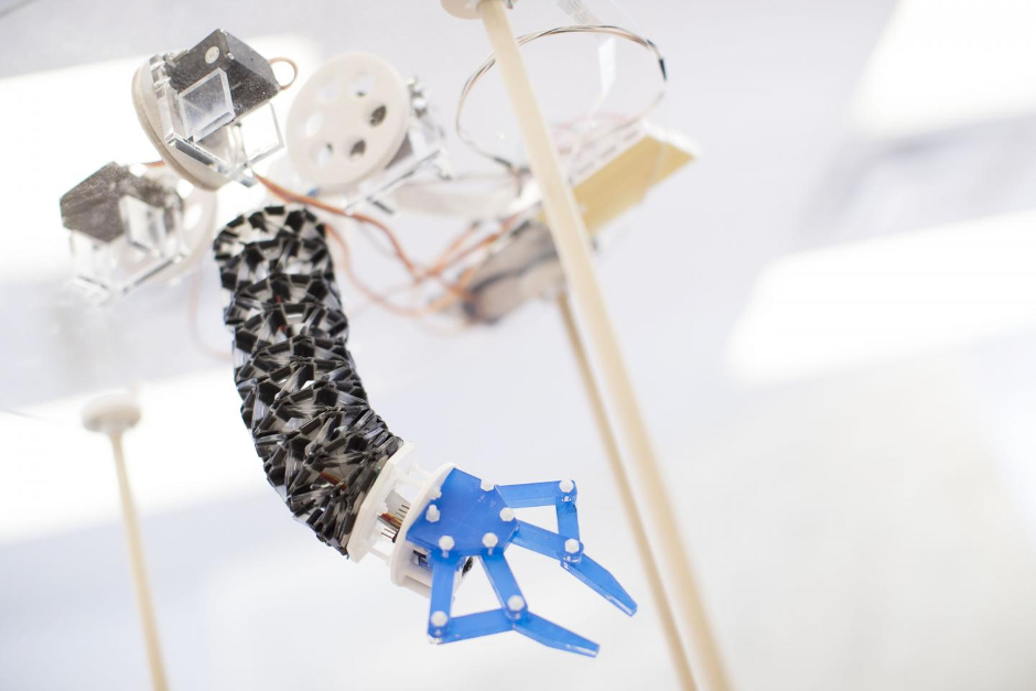 TWISTER, an origami-inspired soft robot (credit Russell Lee)
