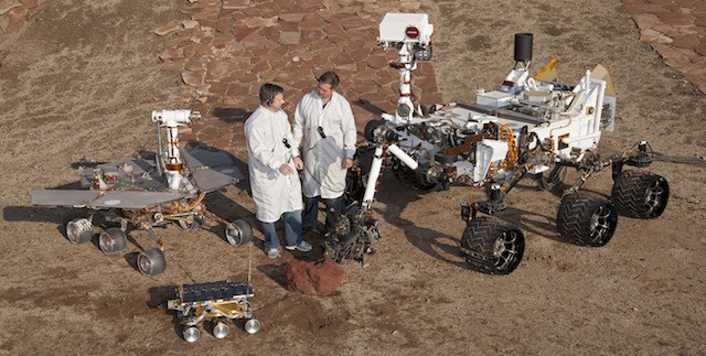 Rover gathering: space applications call for high levels of autonomy