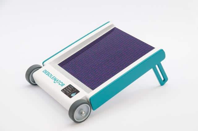 The Desolenator - a portable, solar-powered purification system that could provide people in the developing world with access to clean drinking water - is under development in the UK