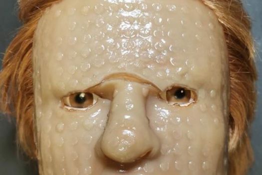 Customised hydrogel mask starts with 3D scan