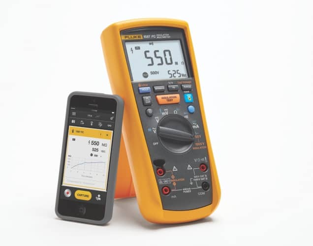 L1127fl - Fluke 1587 FC Wireless Insulation Multimeter