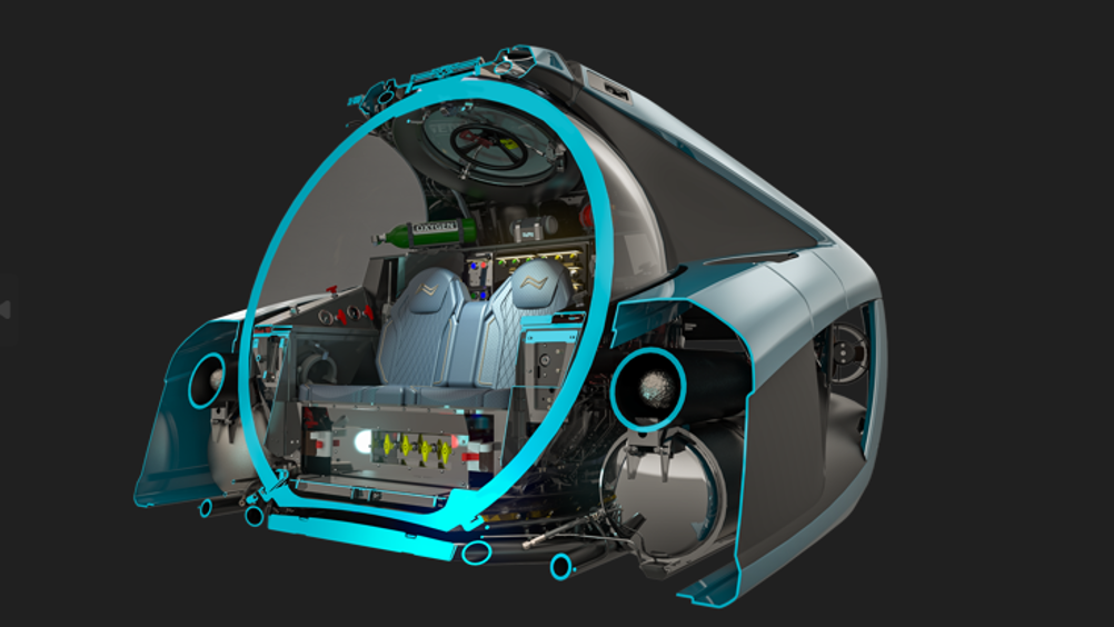 Render of the NEMO sub