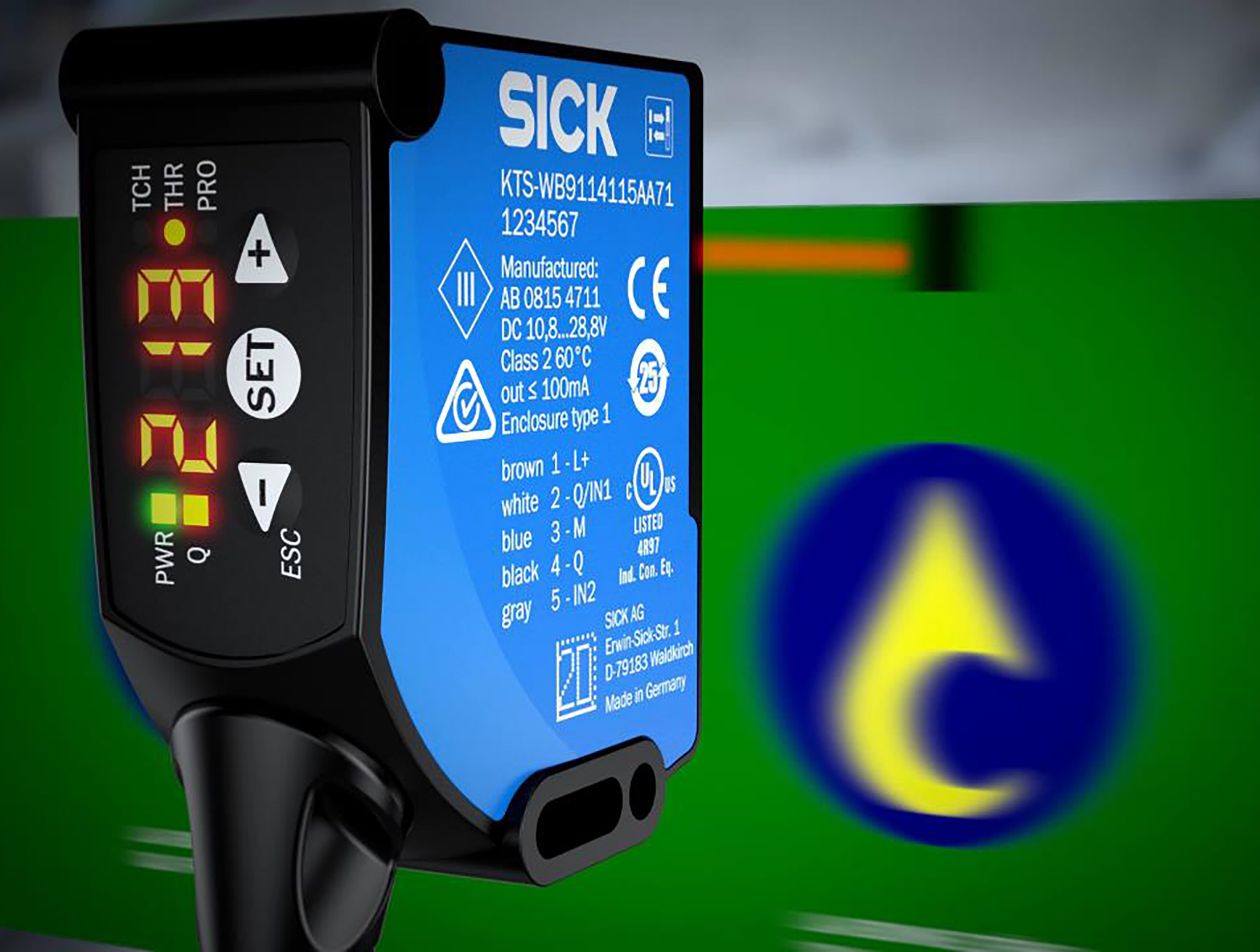 KTS/KTX range of contrast sensors