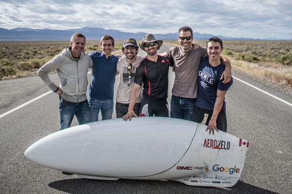 Eta was built and raced by past and present students from the university.