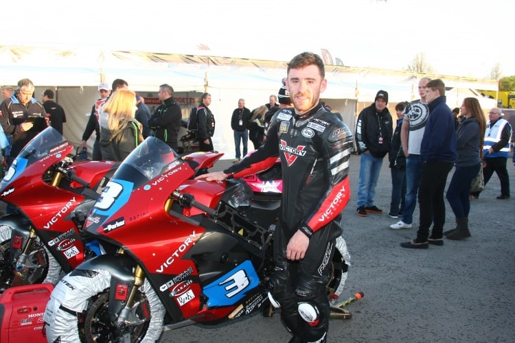 Lee Johnston rides for Victory Racing powered by Parker GVM