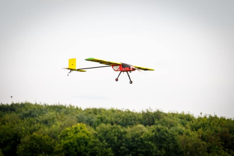 Loughborough's winning UAS (Credit peterjones.photography)